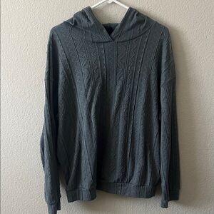 SHEIN Steel Blue Textured Women's Sweater